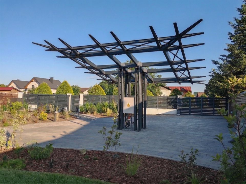 Stație încărcare EV integrată